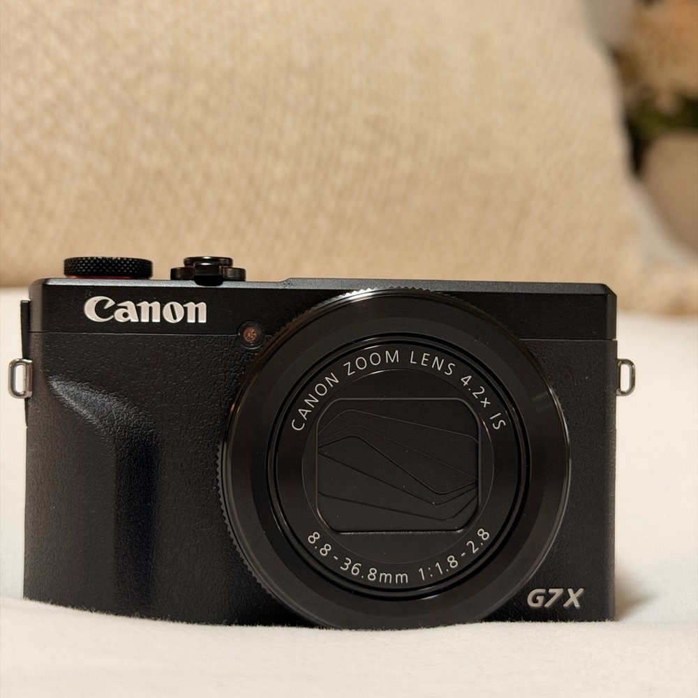 Canon G7X Compact Digital Camera - Black